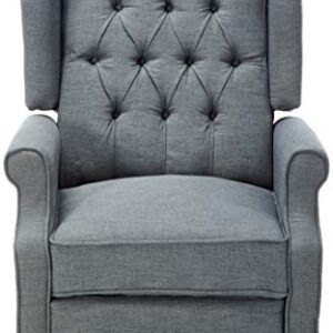 Christopher Knight Home Walter Fabric Recliner, Charcoal