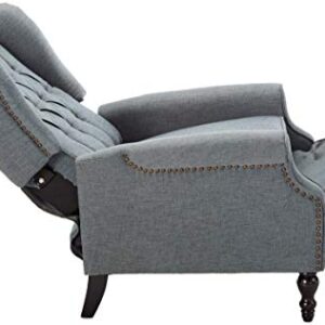 Christopher Knight Home Walter Fabric Recliner, Charcoal