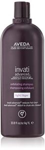 aveda invati advanced exfoliating shampoo light, 1 liter/ 33.8 oz, new!!