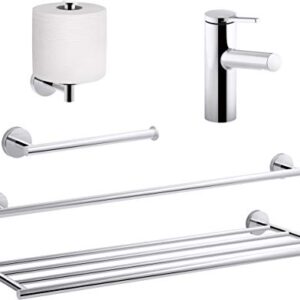 Kohler K-99491-4-CP Elate Bathroom Faucet, Bathroom Sink Faucet in Polished Chrome