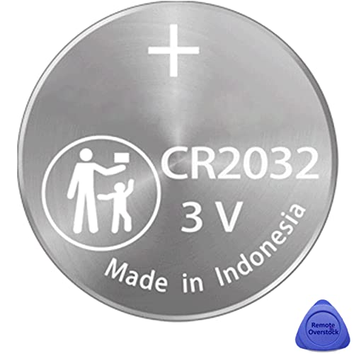 (2 Pack) CR2032 2032 Remote Key FOB Battery OEM Replacement Compatible with Honda 2013-2021+ Accord Civic Odyssey CR-V HR-V Fit Pilot Prox Smart Key Fob fits with FCC ID KR5V2X - (W. Instructions)