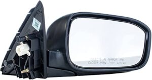 passenger side mirror for honda accord lx/ex/se models 4door sedan (2003 2004 2005 2006 2007) manual folding power adjusting non-heated right side rear view outside door mirror replacement – ho1321152