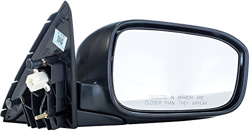 Passenger Side Mirror for Honda Accord LX/EX/SE Models 4door sedan (2003 2004 2005 2006 2007) Manual Folding Power Adjusting Non-Heated Right Side Rear View Outside Door Mirror Replacement - HO1321152