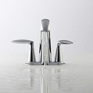 Bathroom Faucet by KOHLER, Bathroom Sink Faucet, Alteo Collection, Centerset Faucet, Polished Chrome, K-45100-4-CP