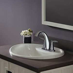 Bathroom Faucet by KOHLER, Bathroom Sink Faucet, Alteo Collection, Centerset Faucet, Polished Chrome, K-45100-4-CP