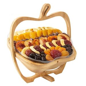 Dried Fruit Gift Basket - Healthy Huge Assortment of Dried Fruit - Gourmet Holiday Gift - Great for Birthday, Anniversary, Sympathy, Corporate Tray, Mom, Dad - Oh! Nuts