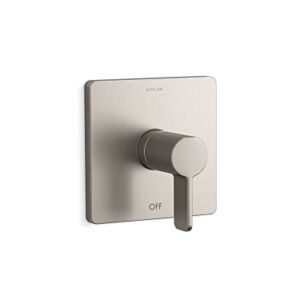 KOHLER Ts23501-4-Bn Parallel Rite-Temp Shower Valve Trim, Brushed Nickel