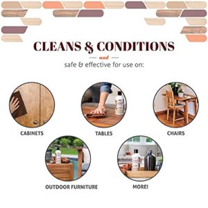 Therapy Furniture Polish & Wood Cleaner Kit 16 oz. Cabinet and Table Restorer