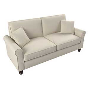 bush furniture hudson sofa, 73w, cream herringbone