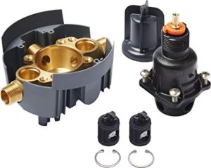 kohler k-8304-ks-na rite-temp® pressure-balancing valve body and cartridge kit with service stops