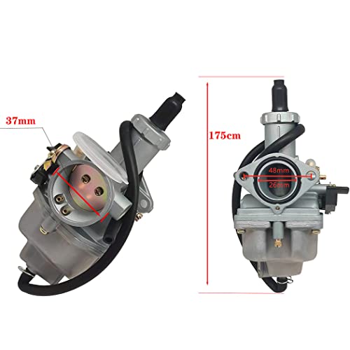 Carburetor Compatible with HONDA XR100 (1981-1984), XR100R (1985-2003), CRF100F (2004-2007) （Fits：XR100 XR100R CRF100F）