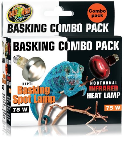 Zoo Med Basking Bulb Combo Pack Day and Night 75 Watts