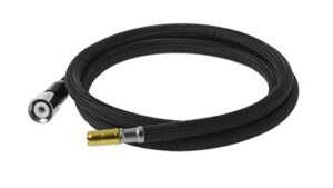 kohler 1114379-bc sink hose kit, 66″ (color may vary – black or grey)