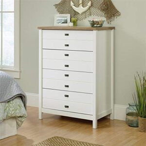 Sauder Cottage Road 4-Drawer Chest, Soft White finish