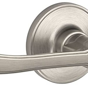 SCHLAGE Dexter J54TOR619 Torino Keyed Entry Lever, Satin Nickel