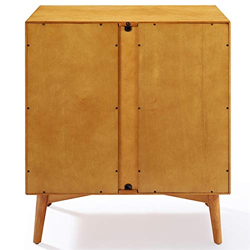 Crosley Furniture Landon Mid-Century Modern Bar Cabinet, Acorn