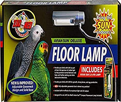 Zoo Med Labs Aviansun Deluxe Floor Lamp with Aviansun