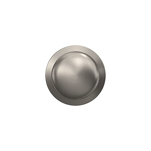 Schlage F10 V PLY 619 Plymouth Door Knob, Hall & Closet Passage Lock, Satin Nickel