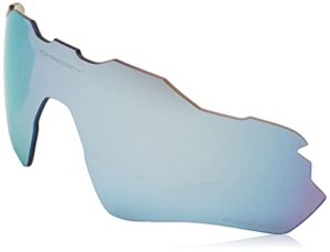 oakley radar ev path rectangular replacement sunglass lenses, prizm deep water polarized, 38 mm