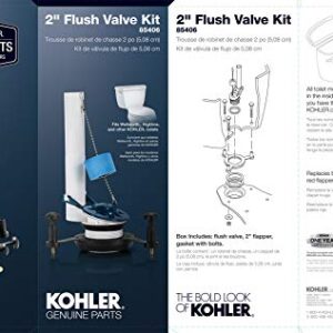 Kohler Part 85406 2" Toilet Flush Valve Kit, Colors May Vary