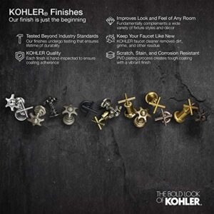 Kohler K-T14501-3-2MB Purist Valve Trim with Handles, Vibrant Brushed Moderne Brass