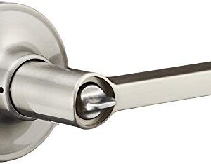 Dexter by Schlage J54SOL619 Solstice Keyed Entry Lever, Satin Nickel