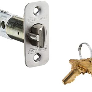 Dexter by Schlage J54SOL619 Solstice Keyed Entry Lever, Satin Nickel