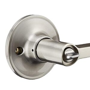 Dexter by Schlage J54SOL619 Solstice Keyed Entry Lever, Satin Nickel