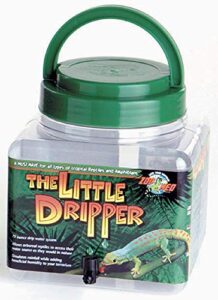 zoo med dripper system the little dripper – 70 oz drip water system – pack of 3