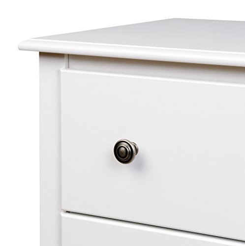 Sonoma 6 Drawer Double Dresser for Bedroom, White