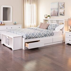 Sonoma 6 Drawer Double Dresser for Bedroom, White