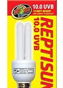 Zoo Med ReptiSun 10.0 UVB Mini Compact Fluorescent 13 Watt (4 Pack)