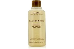 flax seed aloe strong hold sculpting gel aveda for unisex 8.5 ounce offering maximum control