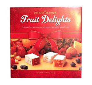 liberty orchards fruit delights 10oz gift box