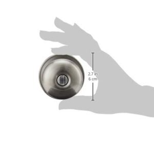 Dexter by Schlage J40STR619 Stratus Bed and Bath Knob, Satin Nickel