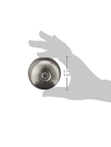 Dexter by Schlage J40STR619 Stratus Bed and Bath Knob, Satin Nickel