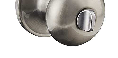 Dexter by Schlage J40STR619 Stratus Bed and Bath Knob, Satin Nickel