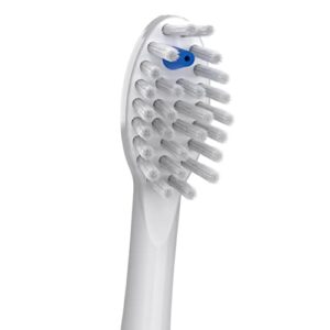 Waterpik Full Size Replacement Brush Heads With Covers for Sonic-Fusion Flossing Toothbrush SFFB-2EW, 2 Count White