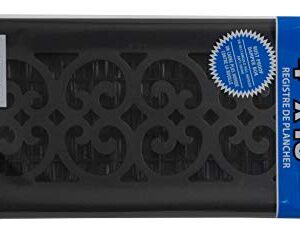 Decor Grates ST410 Classic Collection Décor Design Painted, 4x10 Inches, Floor Register