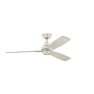 Home Decorators Collection Samson Park 52 in. Indoor Brushed Nickel Ceiling Fan with Remote Control