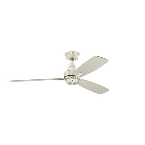 Home Decorators Collection Samson Park 52 in. Indoor Brushed Nickel Ceiling Fan with Remote Control