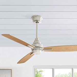 Home Decorators Collection Samson Park 52 in. Indoor Brushed Nickel Ceiling Fan with Remote Control