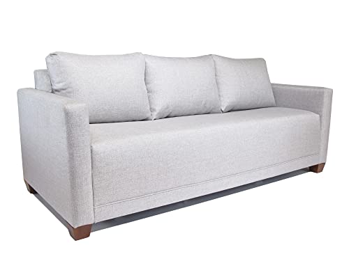 Made in USA Premium Quality Hardwood Modern Manhattan Sofa