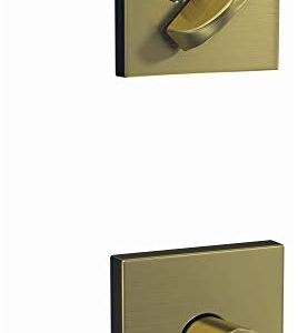 Schlage FC59LAT625COL Schlage FC59-LAT-COL Custom Latitude Single Cylinder Sectional Interior Pack with Collins Rose