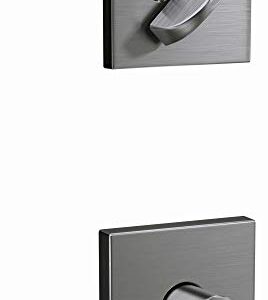 Schlage FC59LAT625COL Schlage FC59-LAT-COL Custom Latitude Single Cylinder Sectional Interior Pack with Collins Rose