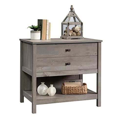 Sauder Cottage Road Lateral File, L: 32.44" x W: 21.81" x H: 29.76", Mystic Oak Finish