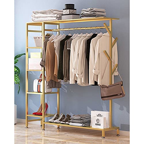 XI FA Clothing Display Rack Stand - Vintage Coat Stand- Clothes Hat Rack Shelf Shoe Clothes Hangers can Keep Your Clothes and Articles Tidy and Easy to take Marble Iron Coat Rack Home Umbrella Stand