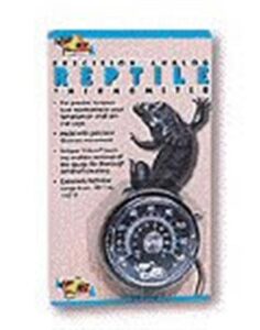 zoo med analog thermometer for reptiles