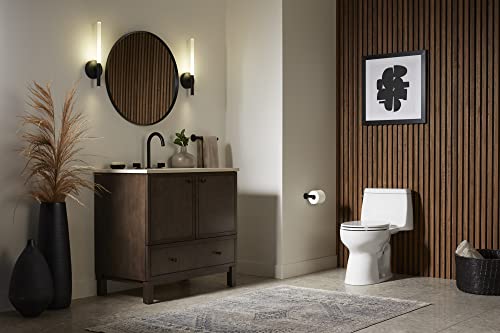 KOHLER 30810-0 Santa Rosa One-Piece Compact Elongated 1.28 Gpf Toilet With Revolution 360 Swirl Flushing Technology