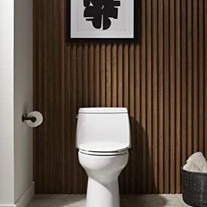 KOHLER 30810-0 Santa Rosa One-Piece Compact Elongated 1.28 Gpf Toilet With Revolution 360 Swirl Flushing Technology